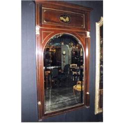 Empire mirror mahogany 19 th c #894215