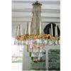 Image 1 :  bronze and cristal chandelier ,large #894220