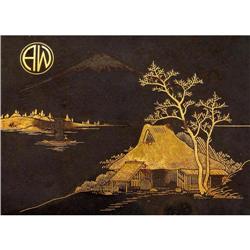 Meiji Japanese Komai Mix Metal Gold Silver Box  #894242