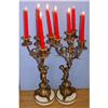 Image 1 : 19c Bronze Cherub Putti Candelabra 5 Arm #894384