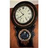 Image 1 : 19c James Radbury English Wall Clock Abalone #894429