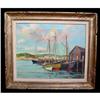 Image 1 : J.J. Enwright Cape Cod Oil Painting Listed Mass #894452