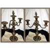 Image 1 : Antique 3 Arm Candleabra,Unpolished,Hallmarks #894572