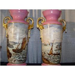 Pair of Old Paris Vases #907038