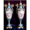 Image 1 : Pair of Fine Sevres Blue Vases #907045