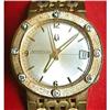 Image 1 : 18kt Gold Diamond Bulova Accutron WATCH 18k #907444
