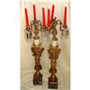 Image 1 : 19c French Bronze Angel Girandole Candelabra #907461