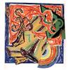 Image 1 : Frank Stella Collage Painting Modern Butcher Ox #907467