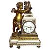 Image 1 : Dore BRONZE French EMPIRE mantle CLOCK 19c #907471