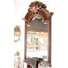 Image 1 : Massive Mahogany  hand carved mirror #907553