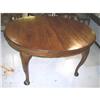 Image 1 : 16' Long Mahogany Queen Anne Dining Table #907811