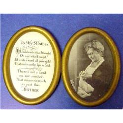 Framed Poem "To My Mother" #917166