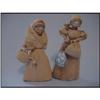 Image 1 : Doll Corn Husk Dolls Czechoslovakia Tag #918129