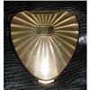 Image 1 : Kigu gold colour  love heart compact with case #918267