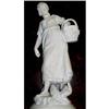 Image 1 : Parian Ware Figure of a Young Woman with a #924061