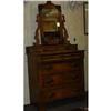 Image 1 : Terrific Period Chest/Dresser with Mirror #924297