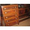 Image 1 : Highly Desirable Widdicomb Banded Chest and Bed #924300