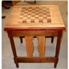 Image 1 : HandCrafted Chess Table by Firelight Wood #924320