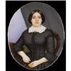 Image 1 : Miniature Portrait "Lady with White Lace #924355