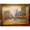 Image 1 : Painting  oil Rue Saint Denis, Paris, 1890's  #924429