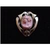 Image 1 : Art Nouveau Circa 1900 Coral Cameo #924532