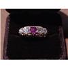 Image 1 : Lady's Victorian Ruby and Diamond Ring #924539