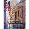 Image 1 : Michele Byrne, Wall Street Morning, Oil on #924592