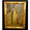 Image 1 : 18th Century Old Master Female Portrait Oil 18c #924662