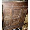 Image 1 :  Rare 17th Century Carved Oak Wedding Chest #924784