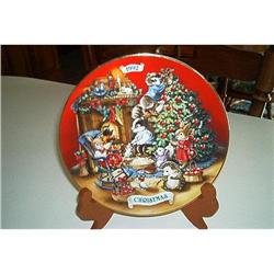 Avon  1992  Christmas Plate #950542