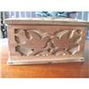 Image 1 : Hand Made Wooden Box With Carved  Birds #950591