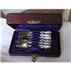 Image 1 : Ellis & Co set of 6 demitasse sterling spoons #950697