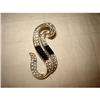 Image 1 : SPARKLING!!! RHINESTONE BROOCH W/CLEAR PAVE SET #950758