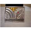 Image 1 : ART DECO DESIGN BROOCH SIGNED AJC SILVER #950766