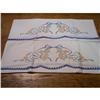 Image 1 : Unused Pair of Pillowcases with Fancy Work #950842