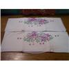 Image 1 : Unused Pair of Pillowcases with Fancy Work #950843