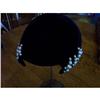 Image 1 : Black Velvet and Pearl Hat #950879