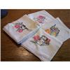 Image 1 : Set of 7 Dishtowels w/ embroidery #950910