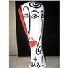 Image 1 : Modigliani Inspired Tall Ceramic Vase #951111