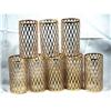 Image 1 : Set of 8  Gold Trim Tumbler Drink Glasses #951197