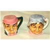 Image 1 : Toby Mug Salt and Pepper Shakers * VINTAGE* #951207