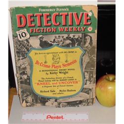 Formerly's Flynn's Detective Fiction Weekly vol 141 December 7 1940 as is no back cover 112 pages