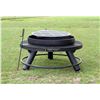 Image 1 : ROCKIN B OUTDOORS: 36" Firepit with Shelf and Footrest