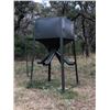 Image 1 : ATASCOSA WILDLIFE SUPPLY: 2,000 LB Protein Feeder with Skids and Fill Platform