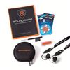 Image 1 : HEARING PROFESSIONAL: Custom-Fit SoundGear Silver Electronic Hearing Protection