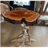 Image 2 : ANTLER HIGH TOP BAR TABLE W/TURQUOISE INLAY AND WSF LOGO