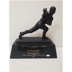 EARL CAMPBELL AUTOGRAPHED HEISMAN TROPHY