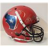 Image 1 : JJ WATT AUTOGRAPHED HOUSTON TEXANS BATTLE RED HELMET