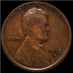 1913-S Lincoln Wheat Penny CIRCULATED