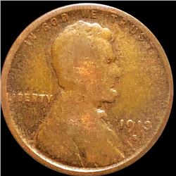1913-S Lincoln Wheat Penny CIRCULATED